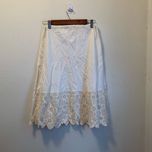 COPY - Vintage elastic waist midi skirt